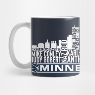 Minnesota Basketball Team 23 Player Roster, Minneapolis City Skyline Mug